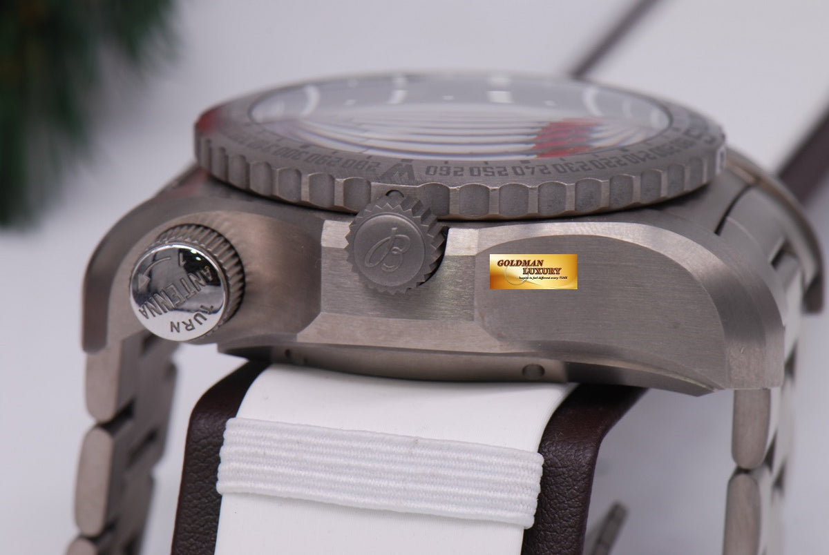 [SOLD] BREITLING EMERGENCY MISSION II TITANIUM  E76325 SUPERQUARTZ