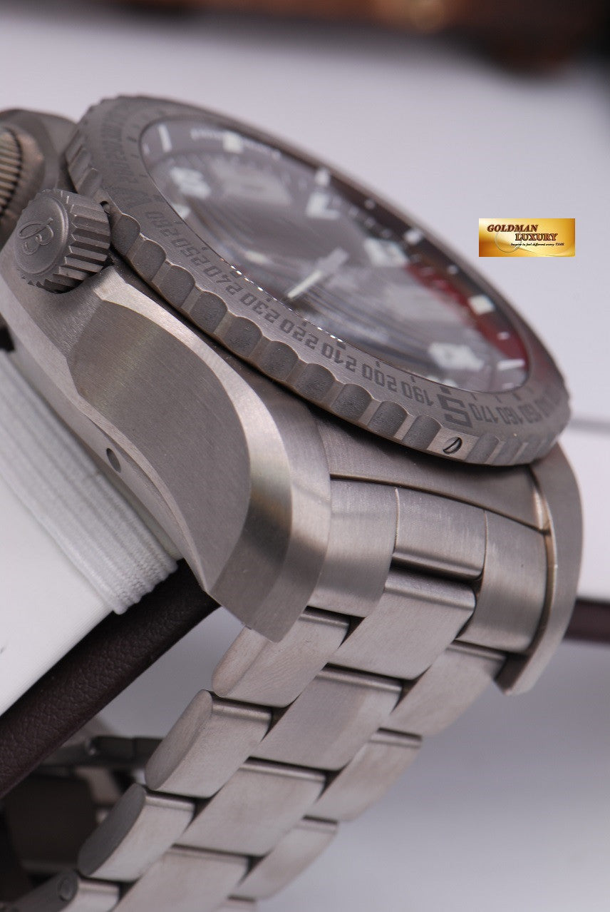 [SOLD] BREITLING EMERGENCY MISSION II TITANIUM  E76325 SUPERQUARTZ