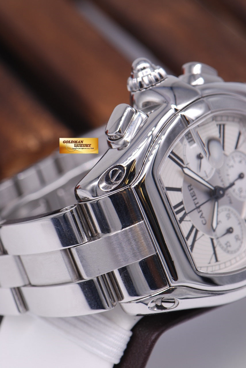 [SOLD] CARTIER ROADSTER MENS XL CHRONOGRAPH AUTOMATIC