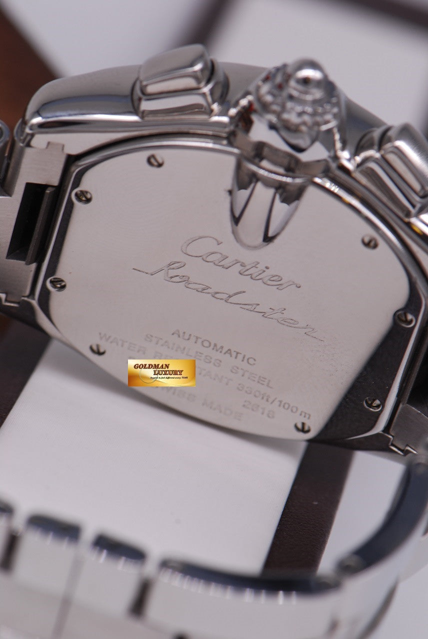 [SOLD] CARTIER ROADSTER MENS XL CHRONOGRAPH AUTOMATIC