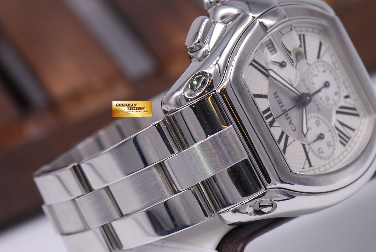 [SOLD] CARTIER ROADSTER MENS XL CHRONOGRAPH AUTOMATIC