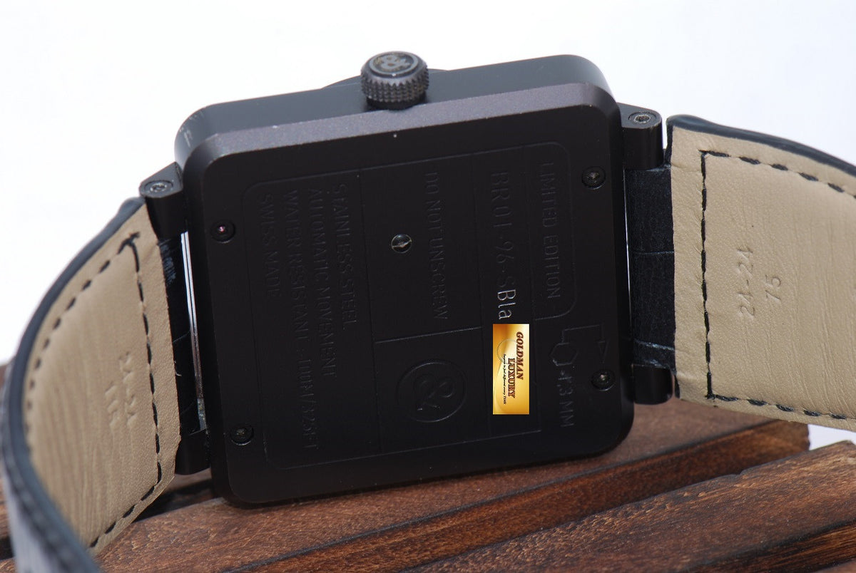 [SOLD] BELL & ROSS PVD BIG DATE BR01-96 46mm AUTOMATIC (NEAR MINT)