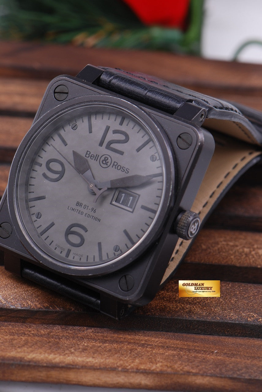 [SOLD] BELL & ROSS PVD BIG DATE BR01-96 46mm AUTOMATIC (NEAR MINT)