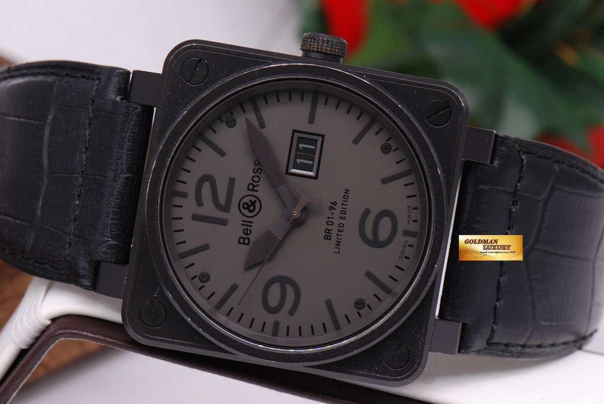 [SOLD] BELL & ROSS PVD BIG DATE BR01-96 46mm AUTOMATIC (NEAR MINT)
