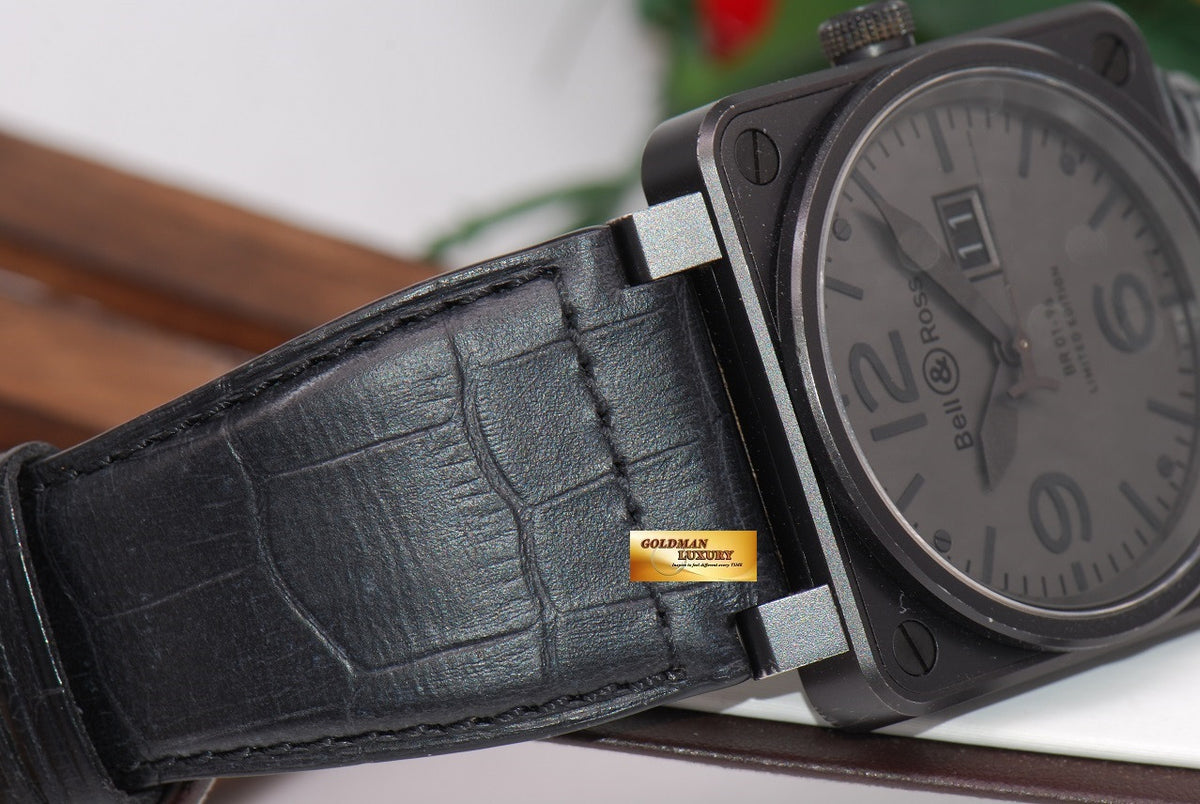 [SOLD] BELL & ROSS PVD BIG DATE BR01-96 46mm AUTOMATIC (NEAR MINT)