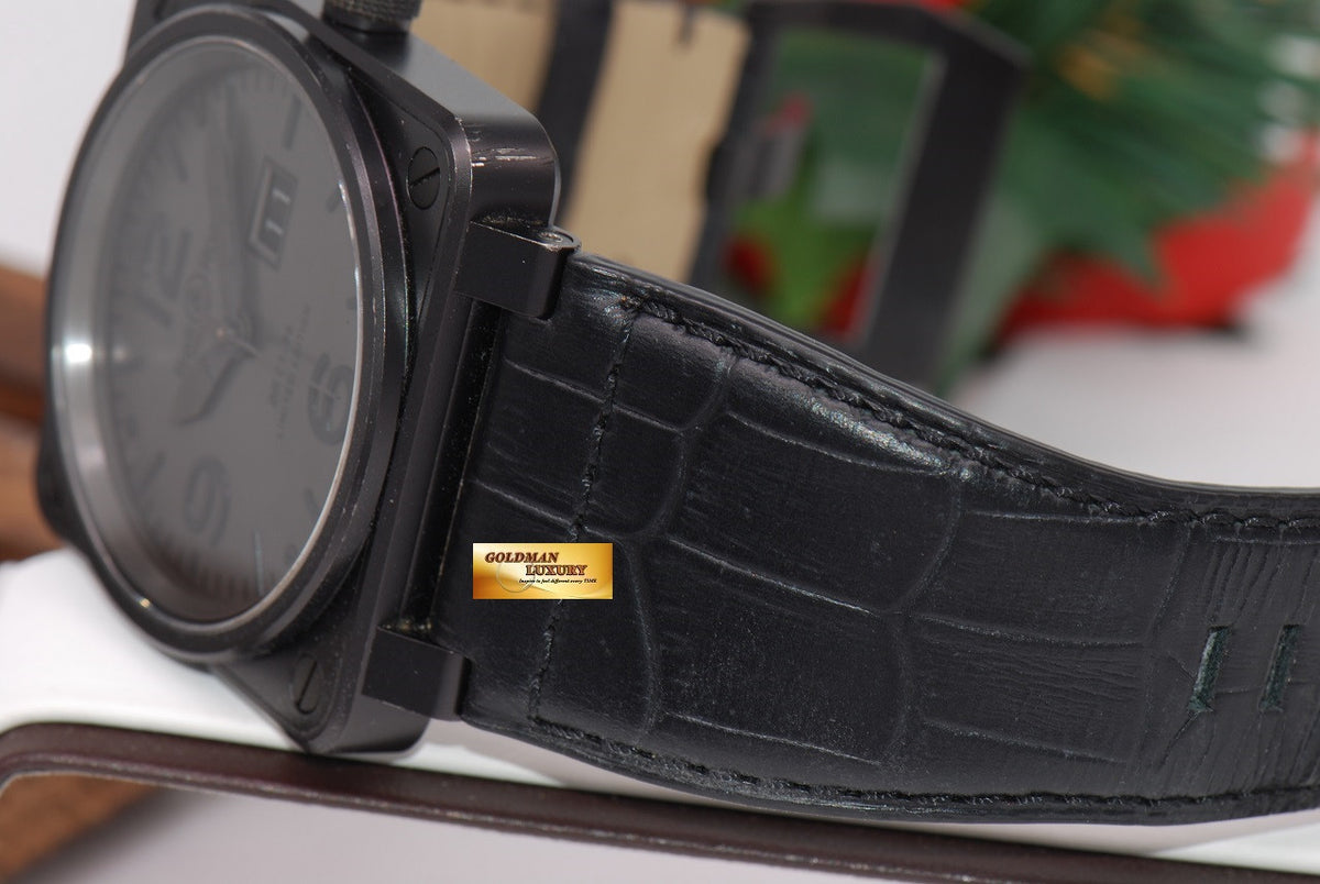 [SOLD] BELL & ROSS PVD BIG DATE BR01-96 46mm AUTOMATIC (NEAR MINT)