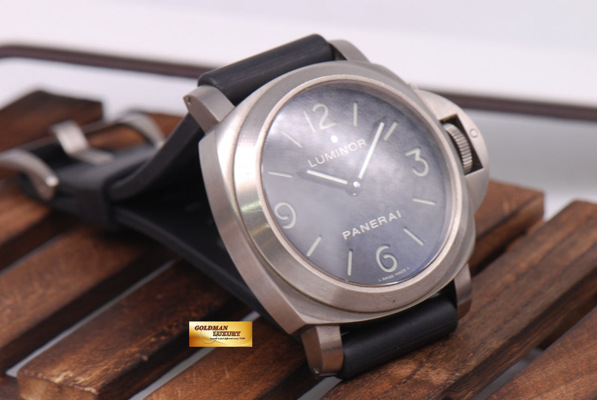 [ SOLD ] PANERAI LUMINOR TITANIUM PAM 176 MANUAL
