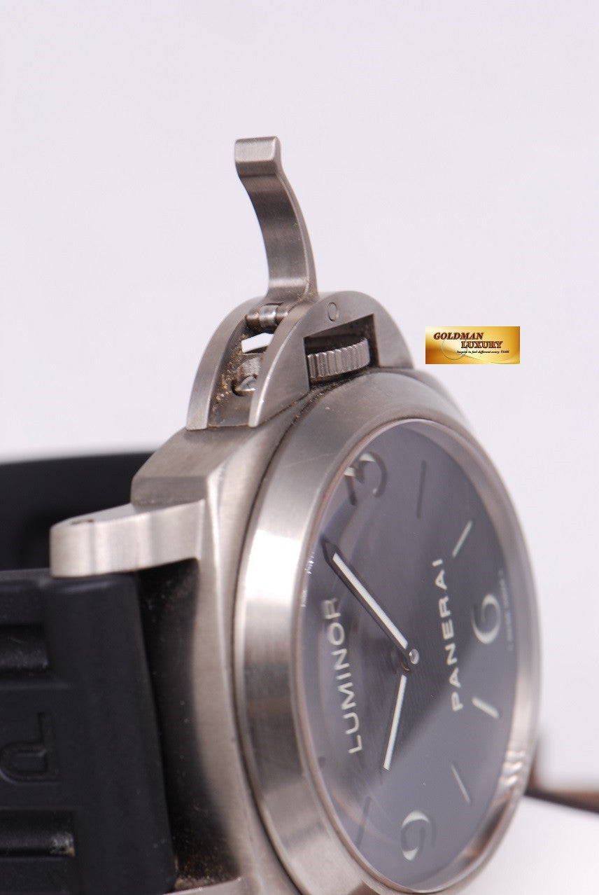 [ SOLD ] PANERAI LUMINOR TITANIUM PAM 176 MANUAL