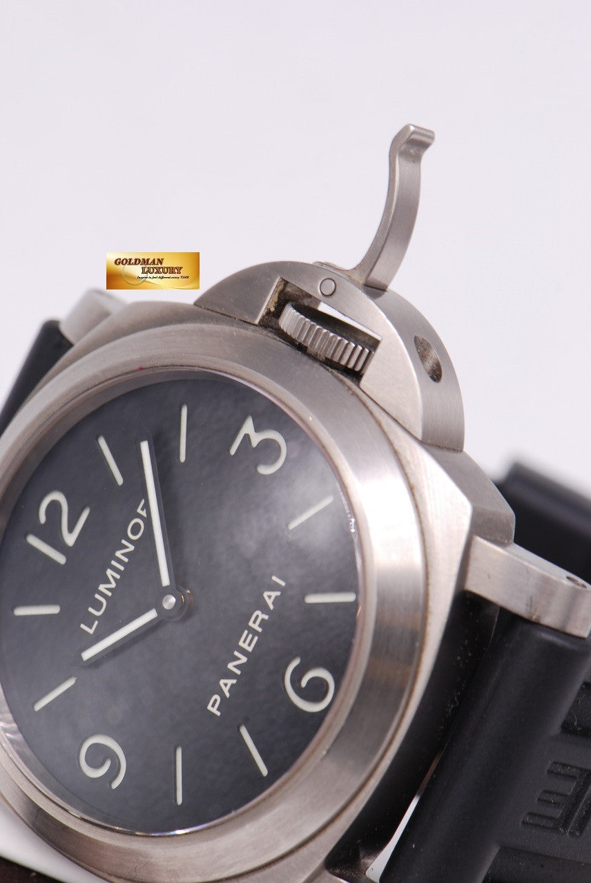 [ SOLD ] PANERAI LUMINOR TITANIUM PAM 176 MANUAL