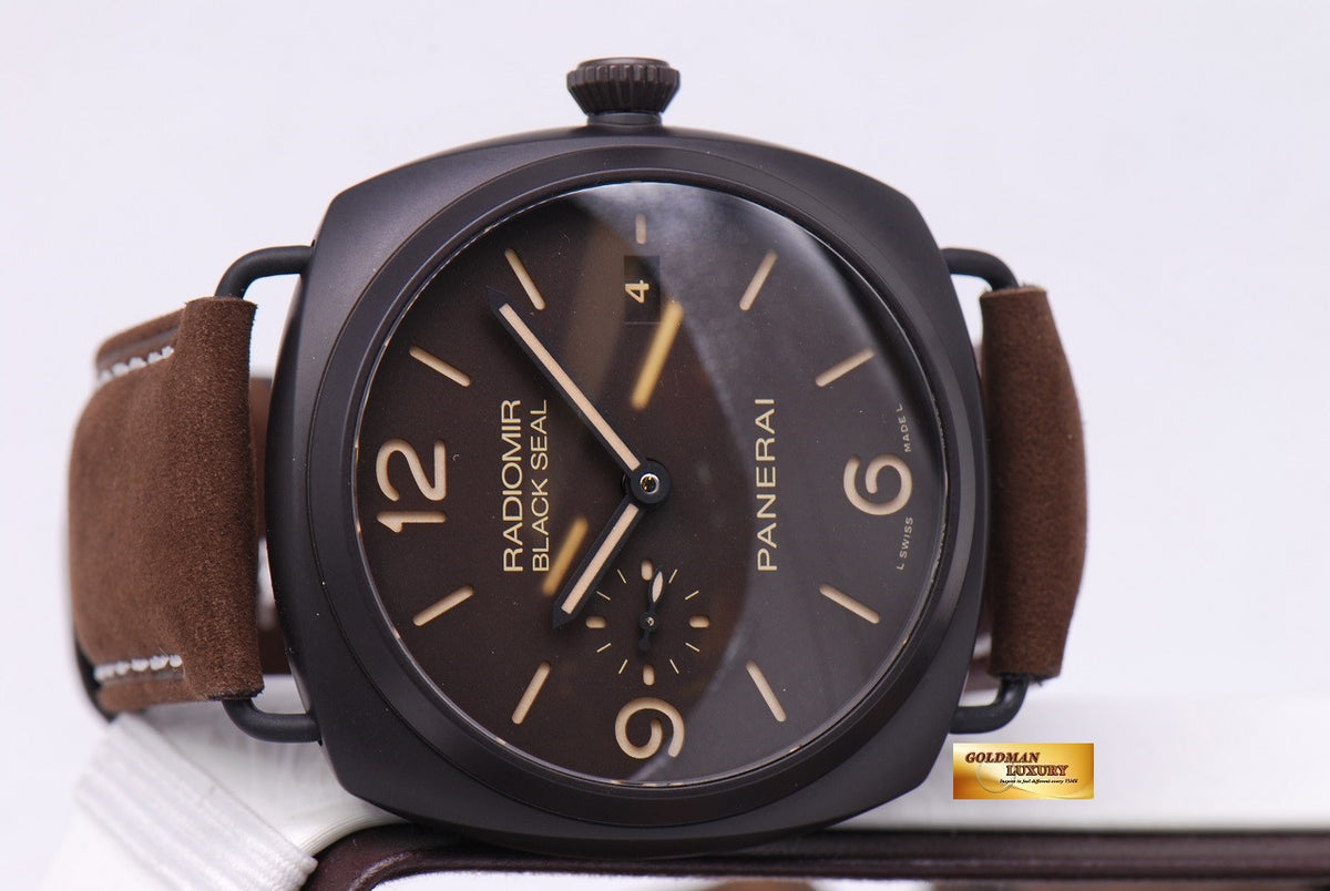 [SOLD] PANERAI BLACK SEAL CERAMIC PAM 505 AUTOMATIC