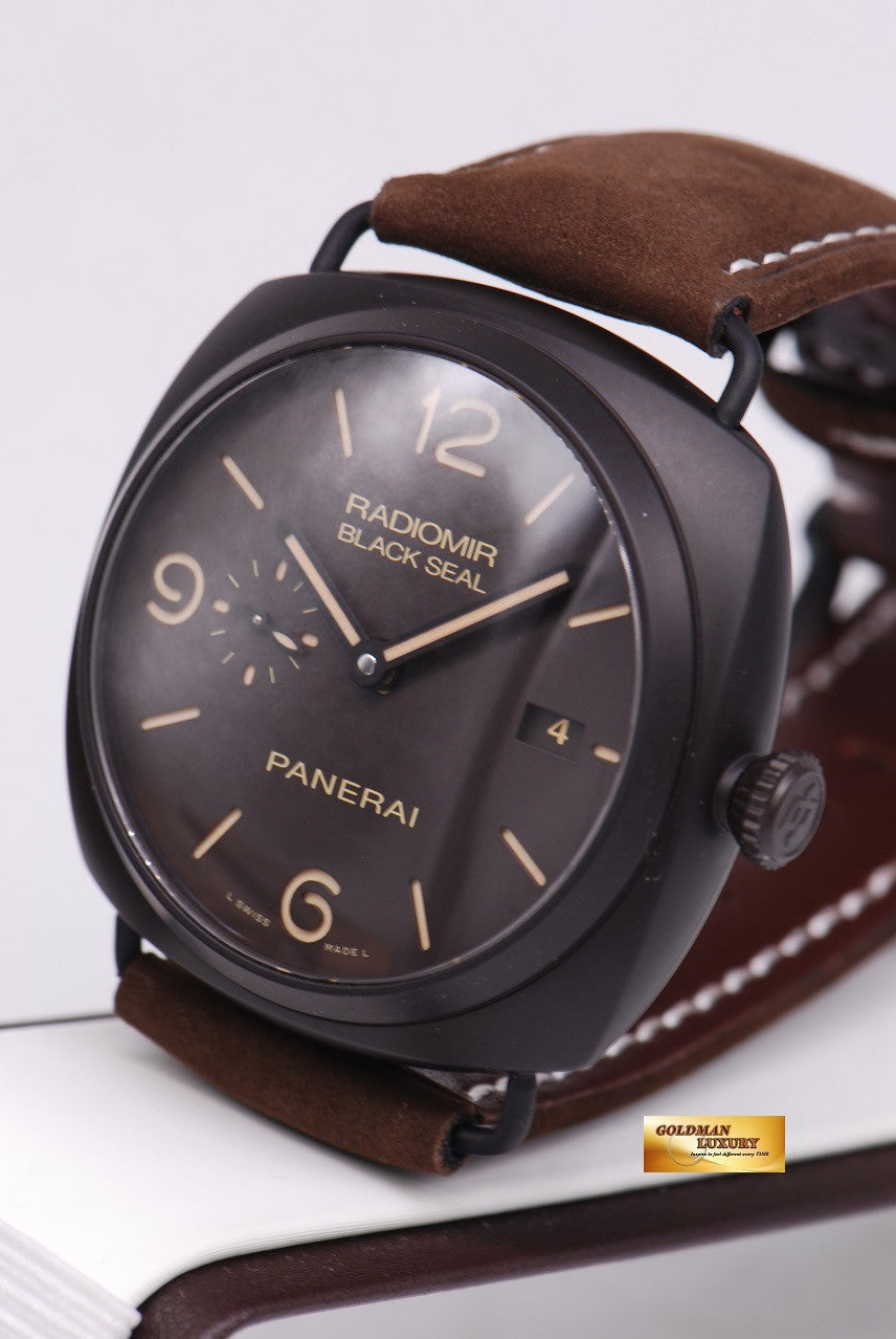 [SOLD] PANERAI BLACK SEAL CERAMIC PAM 505 AUTOMATIC