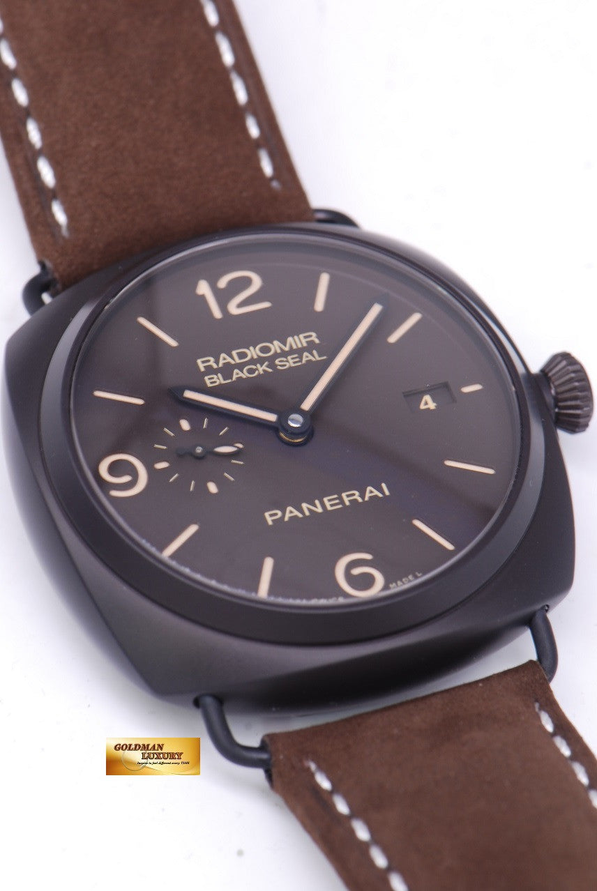 [SOLD] PANERAI BLACK SEAL CERAMIC PAM 505 AUTOMATIC
