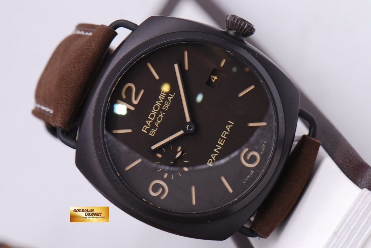 [SOLD] PANERAI BLACK SEAL CERAMIC PAM 505 AUTOMATIC