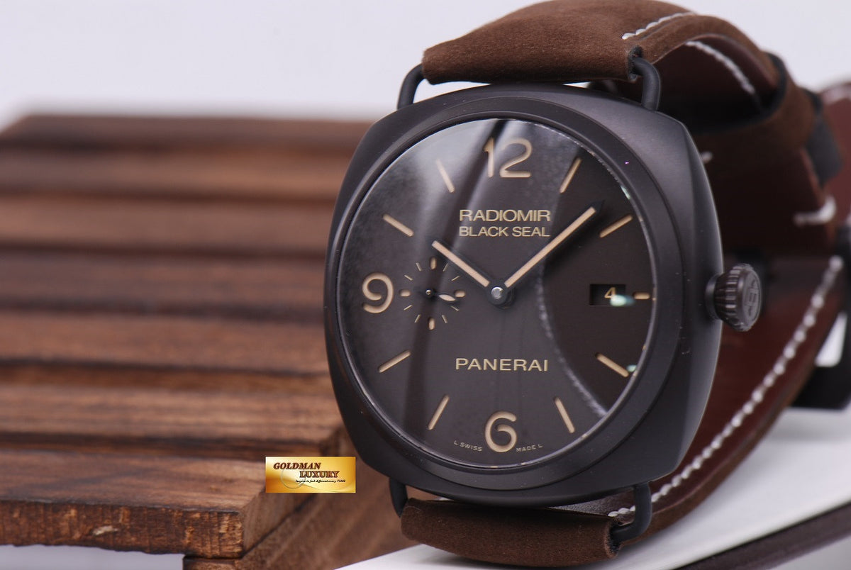 [SOLD] PANERAI BLACK SEAL CERAMIC PAM 505 AUTOMATIC