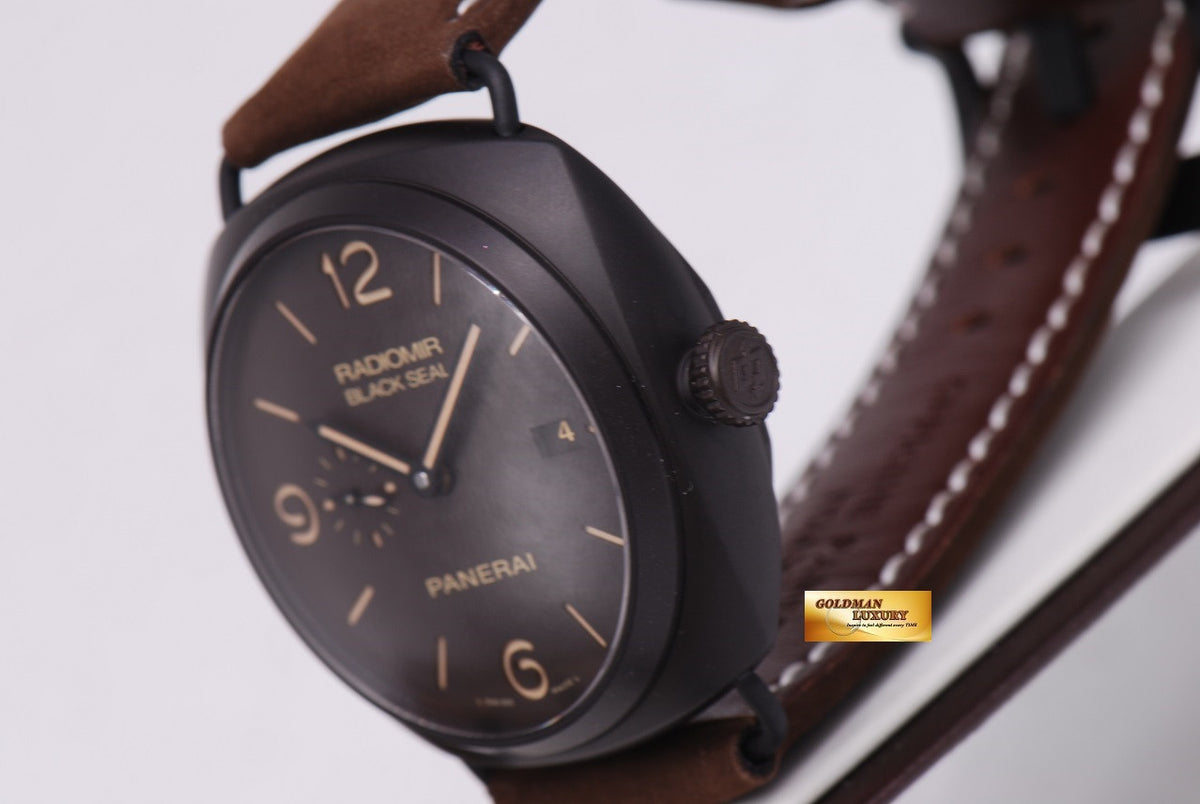 [SOLD] PANERAI BLACK SEAL CERAMIC PAM 505 AUTOMATIC