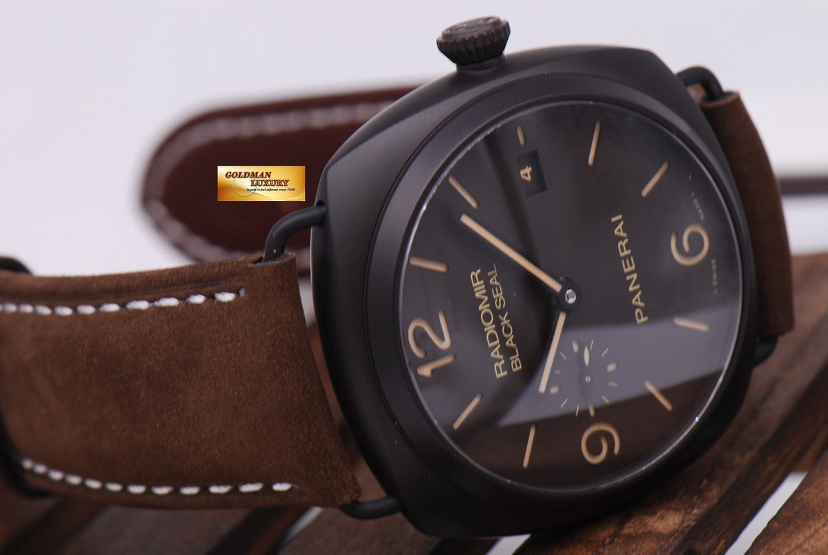 [SOLD] PANERAI BLACK SEAL CERAMIC PAM 505 AUTOMATIC