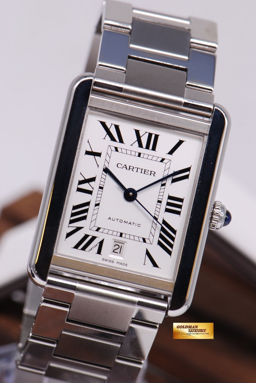 [SOLD] CARTIER TANK SOLO XL SS AUTOMATIC