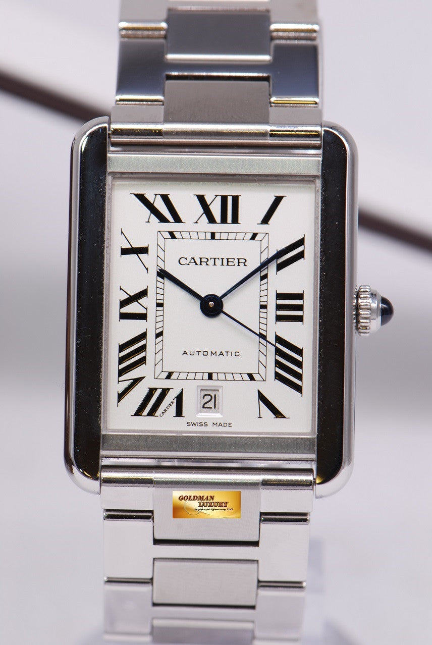 [SOLD] CARTIER TANK SOLO XL SS AUTOMATIC