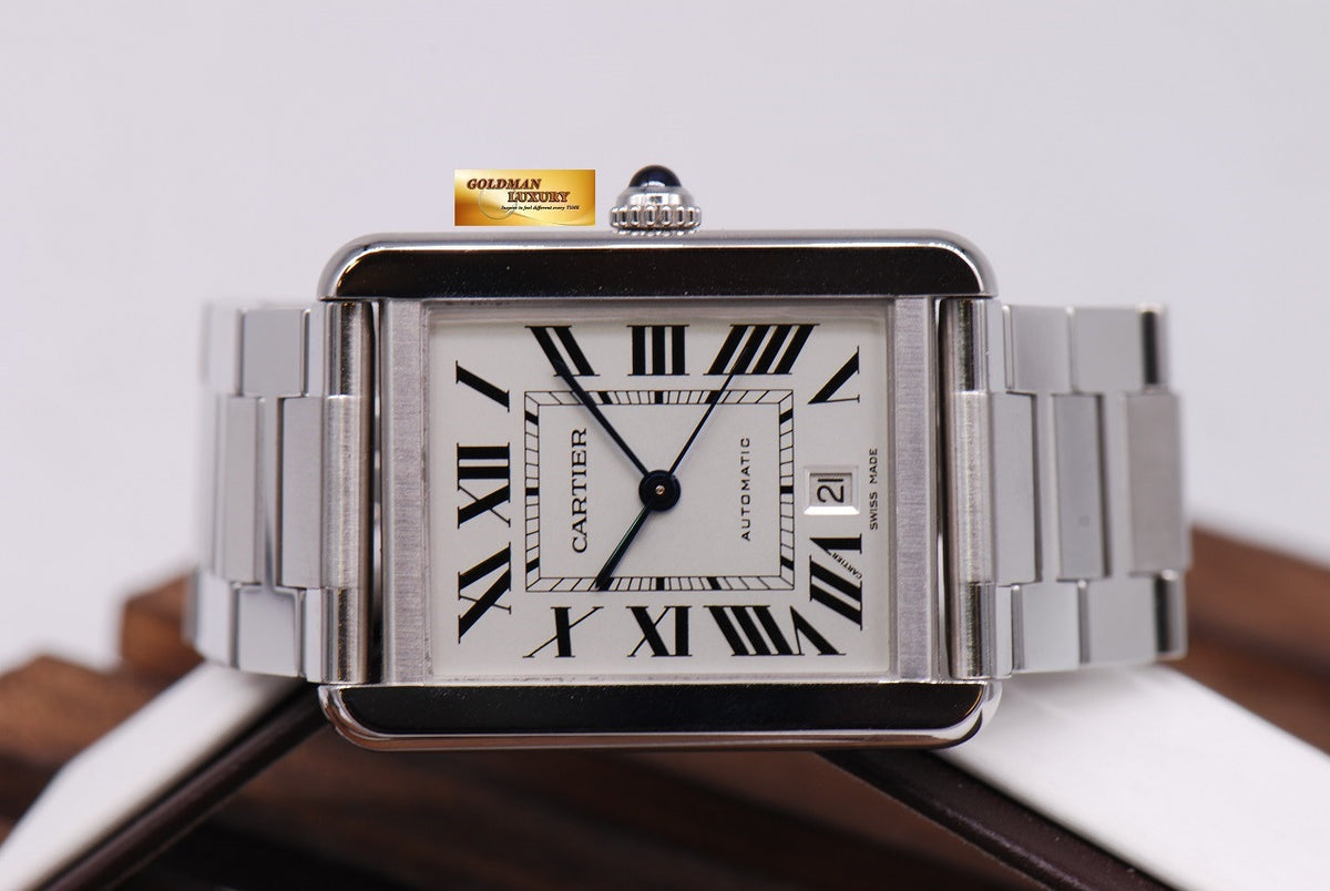 [SOLD] CARTIER TANK SOLO XL SS AUTOMATIC