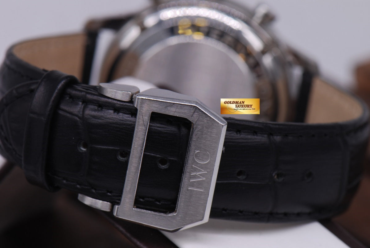 [SOLD] IWC PORTUGUESE CHRONOGRAPH 3714 SS AUTOMATIC WHITE