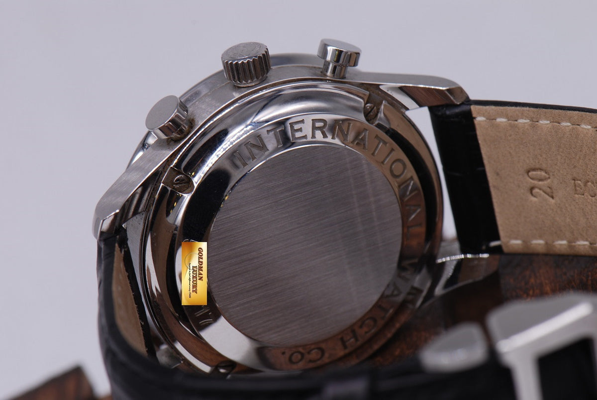 [SOLD] IWC PORTUGUESE CHRONOGRAPH 3714 SS AUTOMATIC WHITE