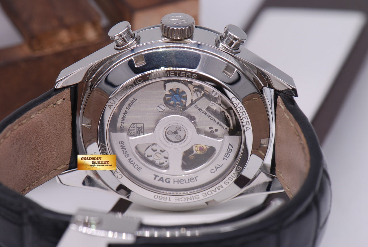 [SOLD] TAG HEUER CARRERA CAL.1887 CHRONOGRAPH AUTOMATIC BLACK (LNIB)