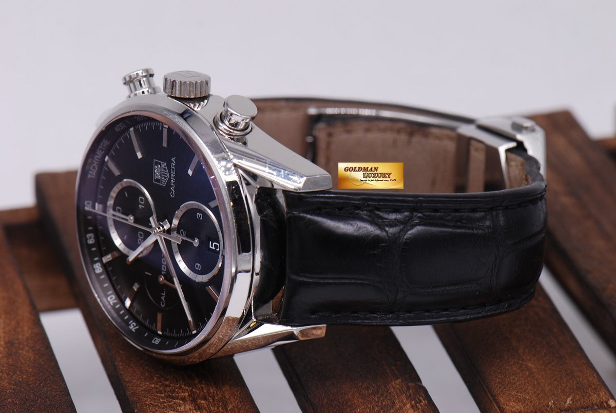 [SOLD] TAG HEUER CARRERA CAL.1887 CHRONOGRAPH AUTOMATIC BLACK (LNIB)