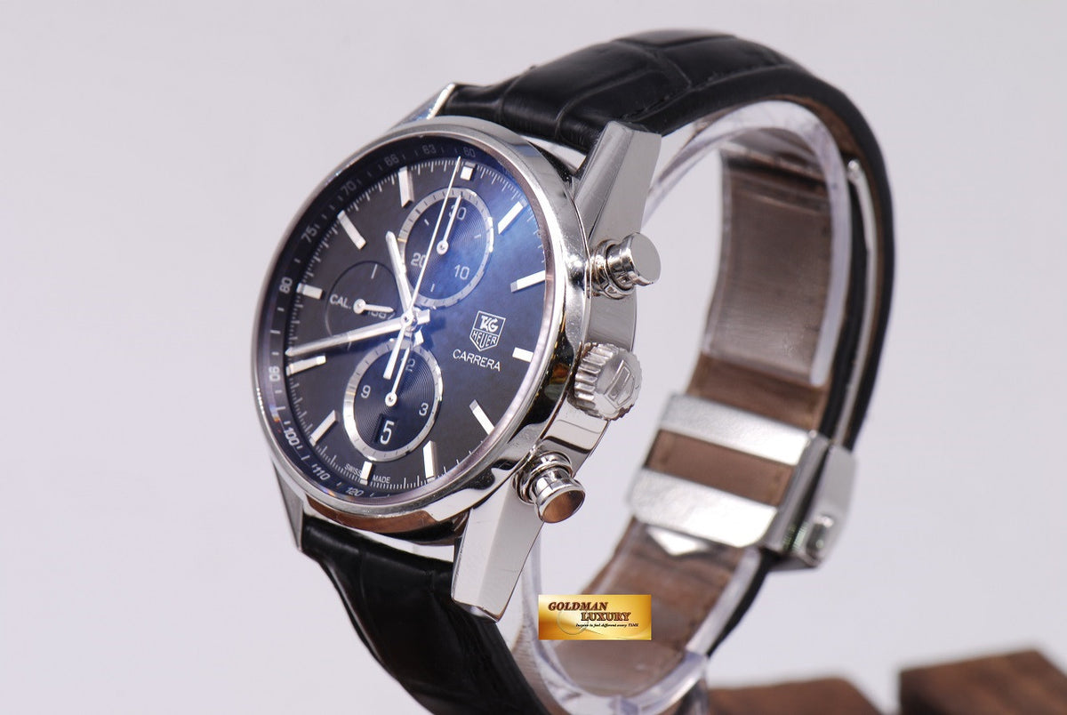 [SOLD] TAG HEUER CARRERA CAL.1887 CHRONOGRAPH AUTOMATIC BLACK (LNIB)