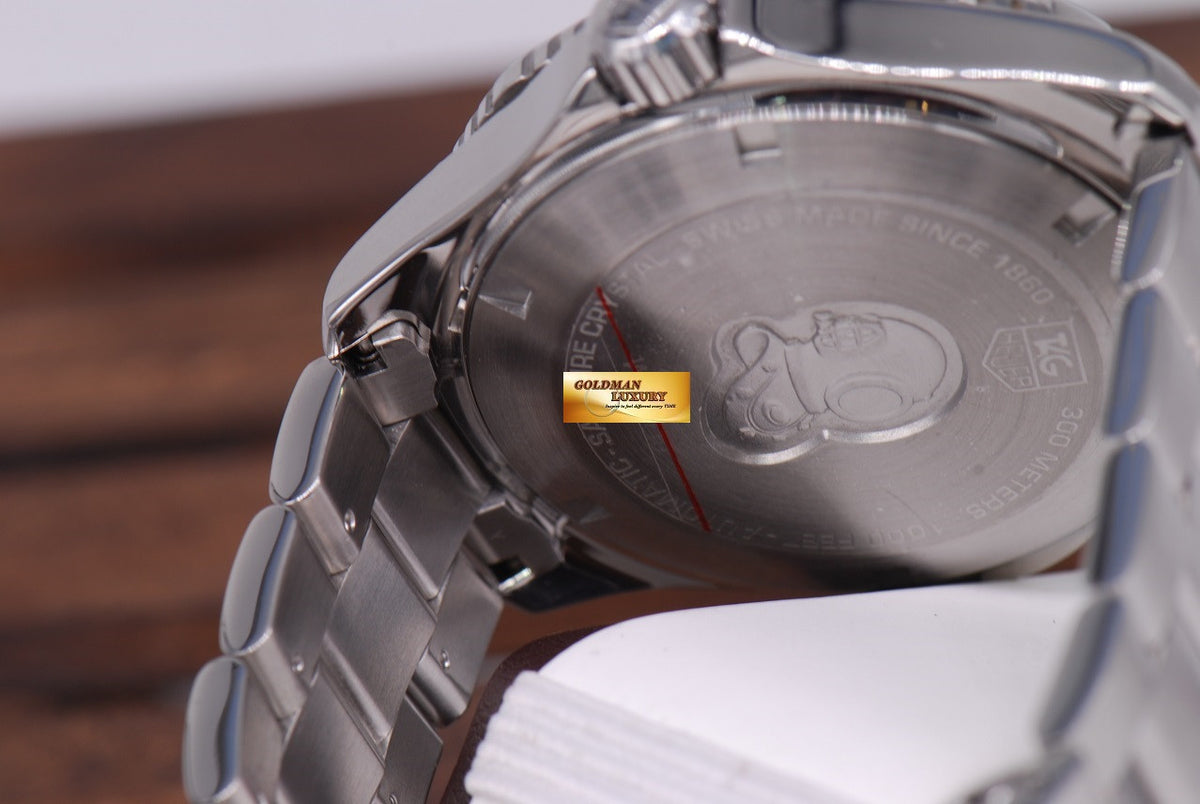 [SOLD] TAG HEUER AQUARACER CALIBRE 5 SS BLACK
