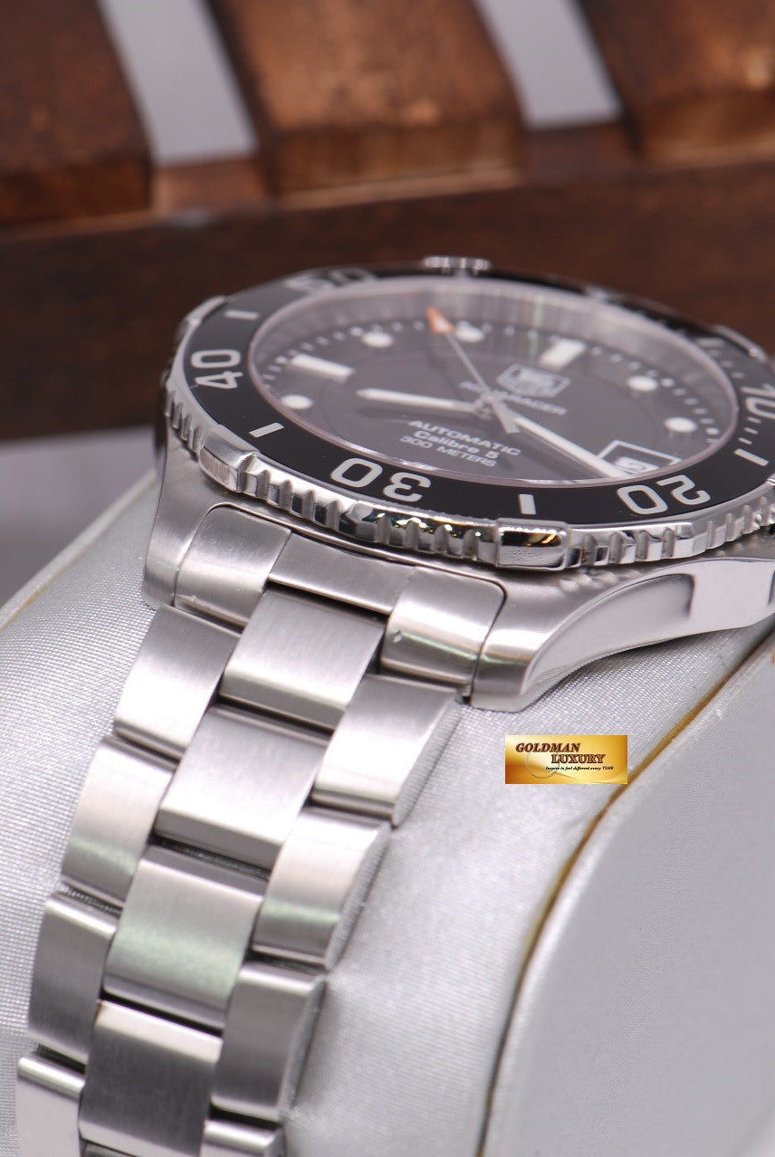 [SOLD] TAG HEUER AQUARACER CALIBRE 5 SS BLACK