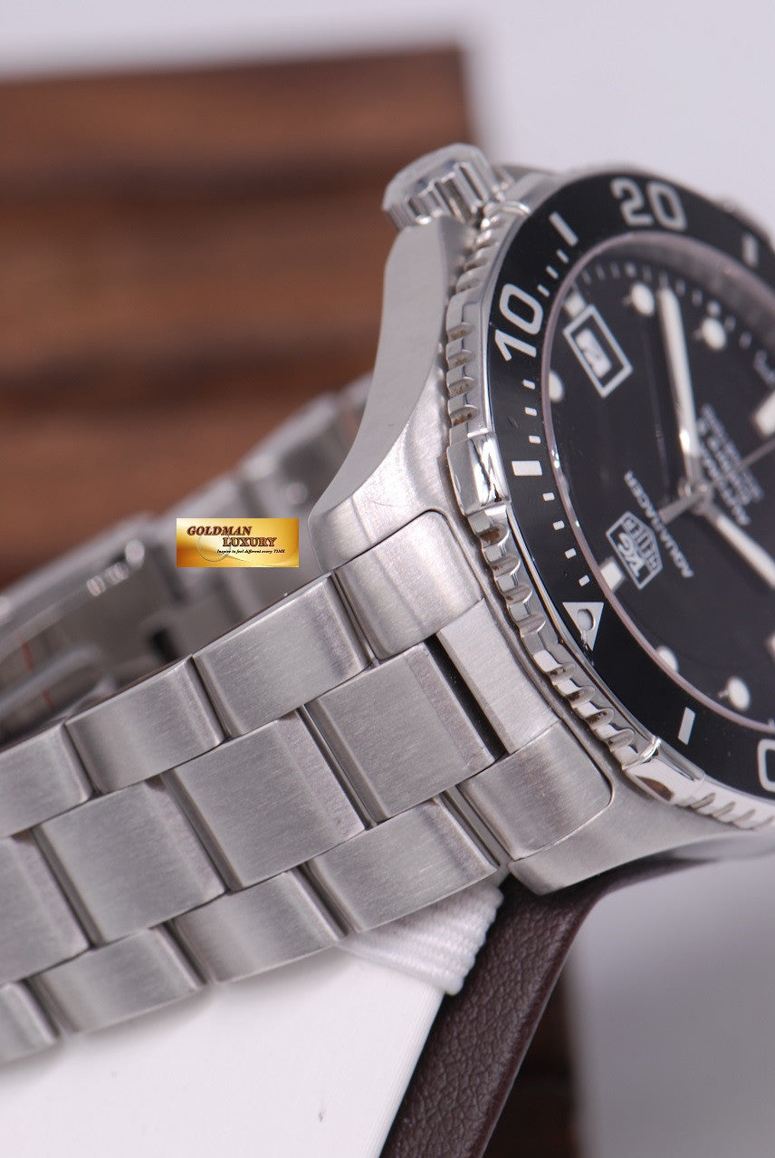 [SOLD] TAG HEUER AQUARACER CALIBRE 5 SS BLACK