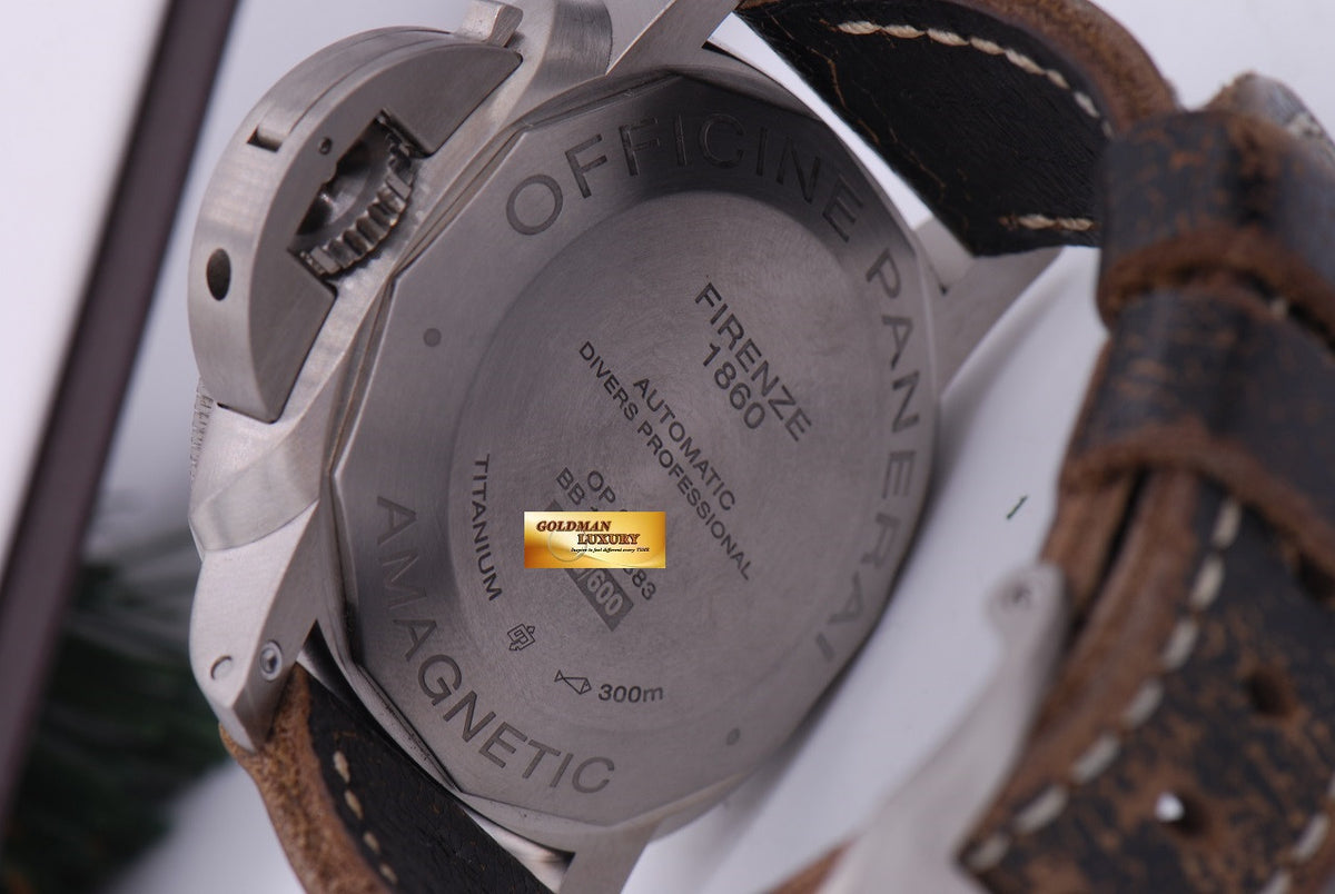 [SOLD] PANERAI LUMINOR SUBMERSIBLE PAM 389 CERAMIC BEZEL AUTOMATIC