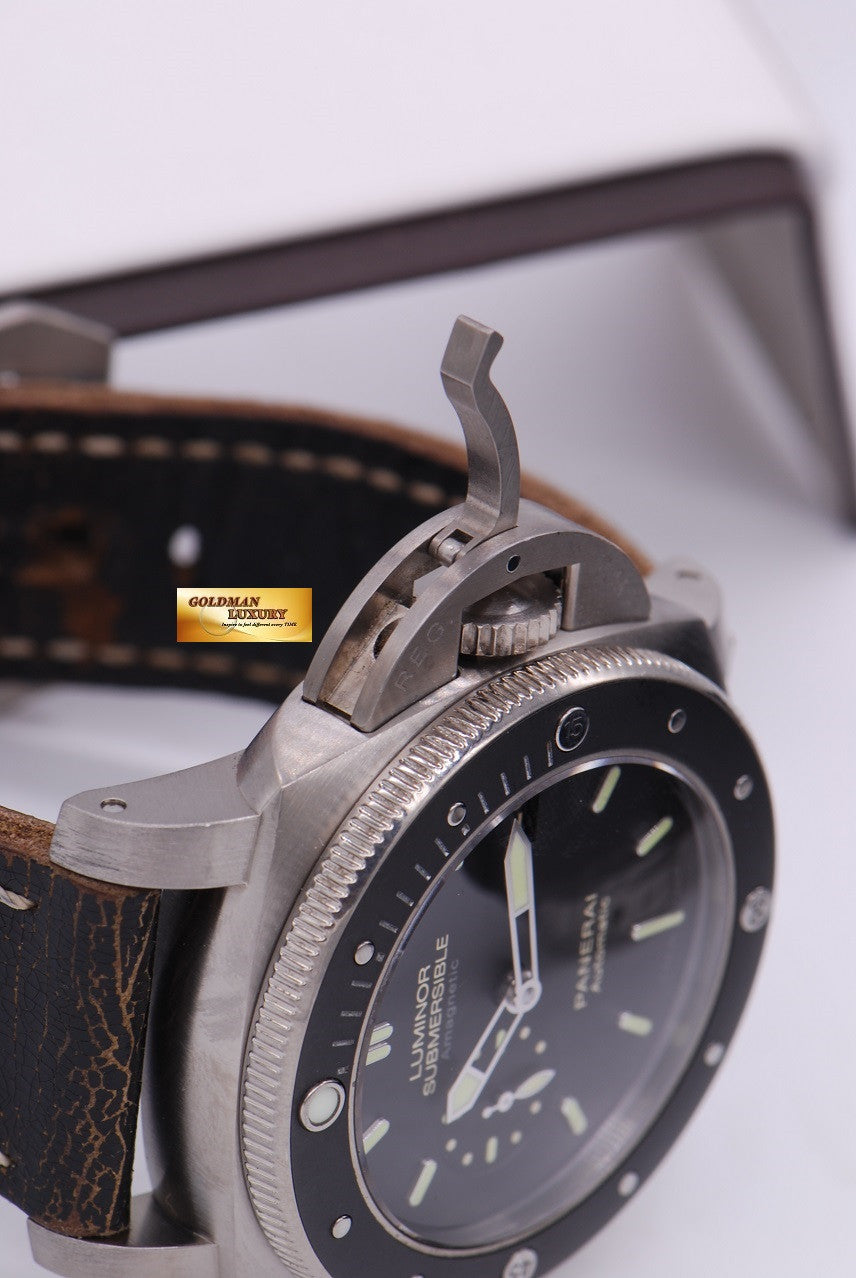 [SOLD] PANERAI LUMINOR SUBMERSIBLE PAM 389 CERAMIC BEZEL AUTOMATIC