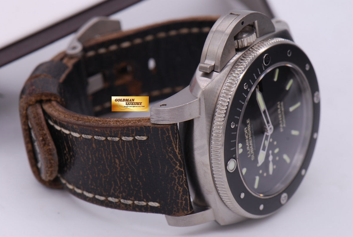 [SOLD] PANERAI LUMINOR SUBMERSIBLE PAM 389 CERAMIC BEZEL AUTOMATIC