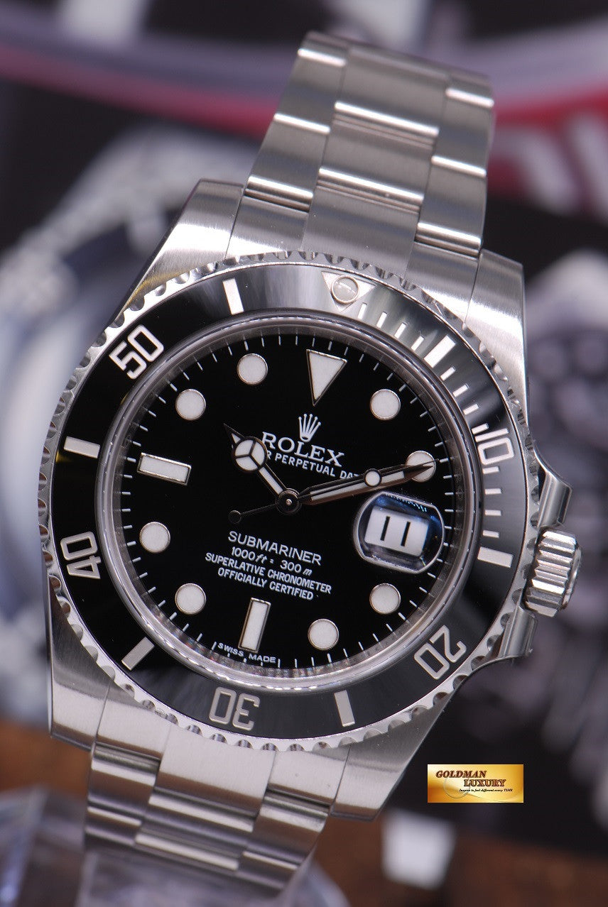 [SOLD] ROLEX OYSTER PERPETUAL SUBMARINER CERAMIC BEZEL Ref : 116610LN