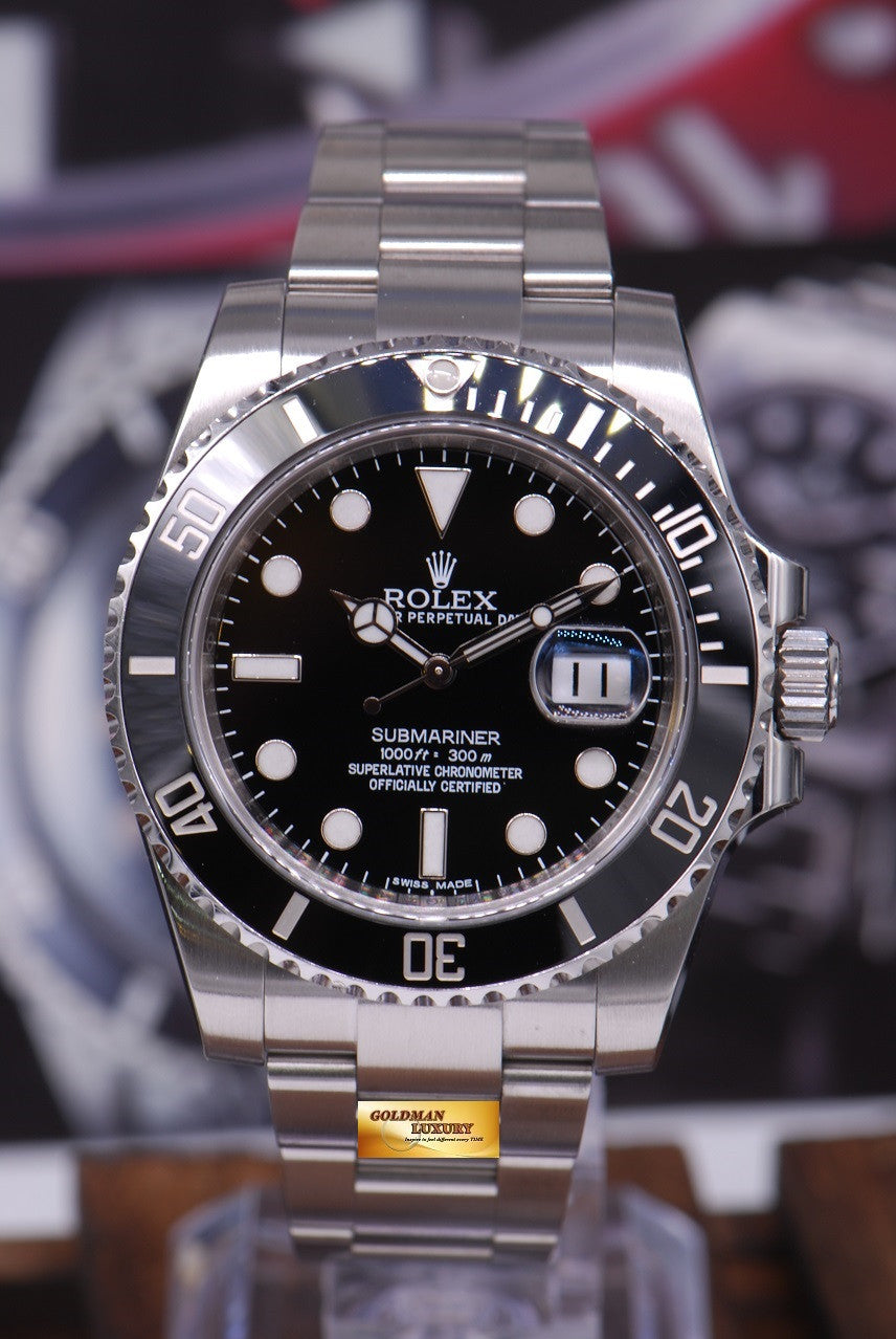 [SOLD] ROLEX OYSTER PERPETUAL SUBMARINER CERAMIC BEZEL Ref : 116610LN