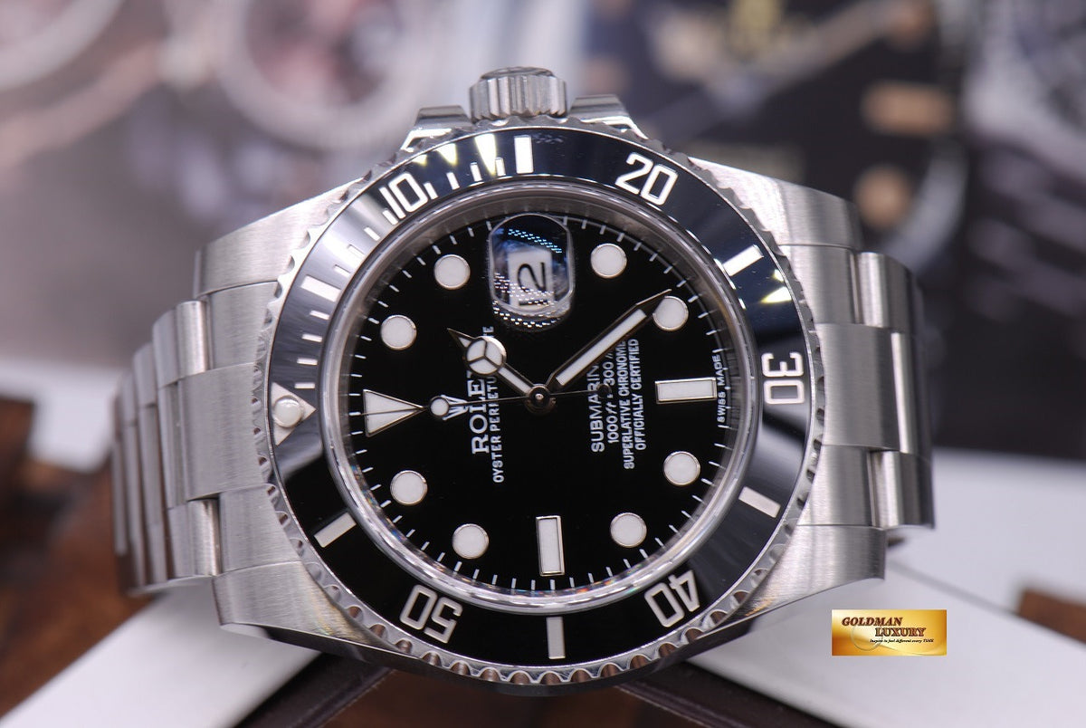 [SOLD] ROLEX OYSTER PERPETUAL SUBMARINER CERAMIC BEZEL Ref : 116610LN