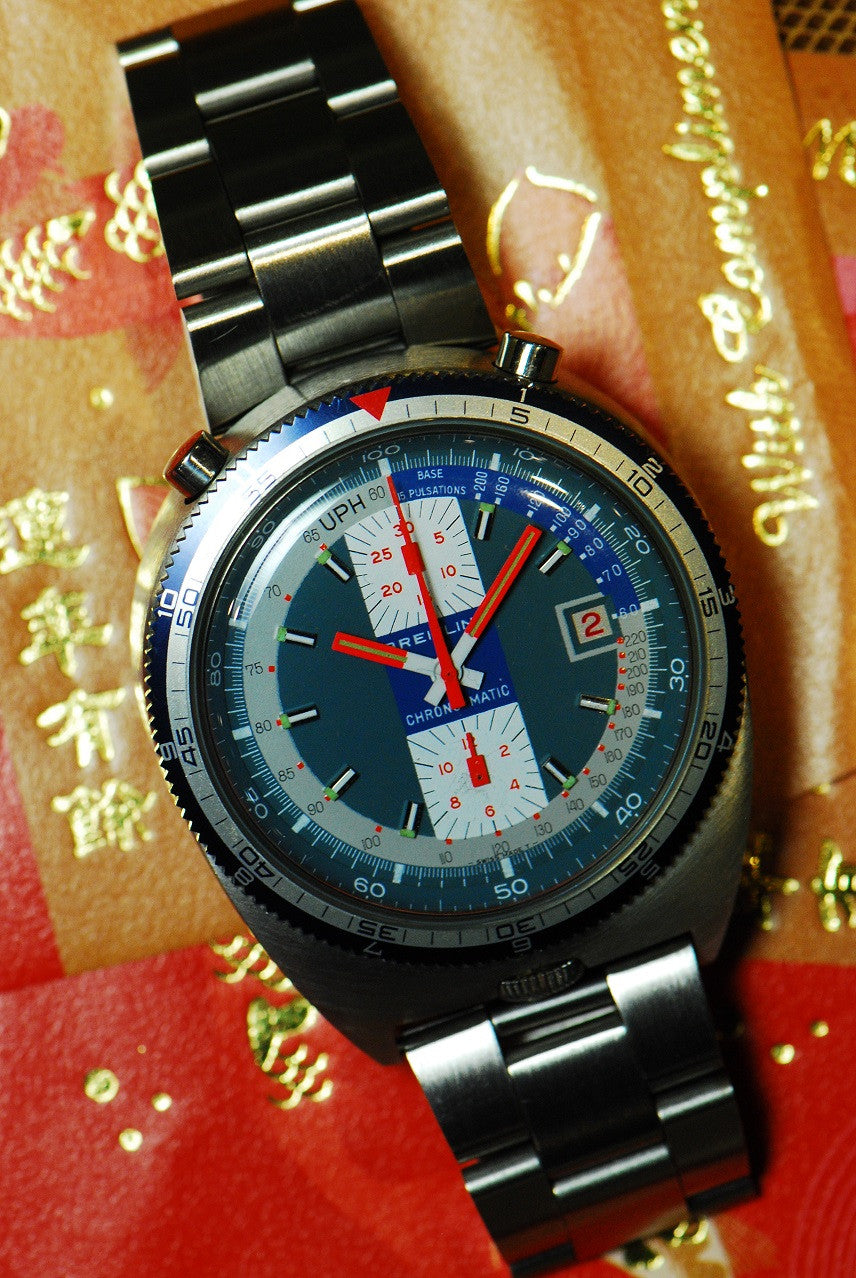 [SOLD] BREITLING PULT PUPITRE BULLHEAD CHRONOGRAPH AUTOMATIC (Mint)