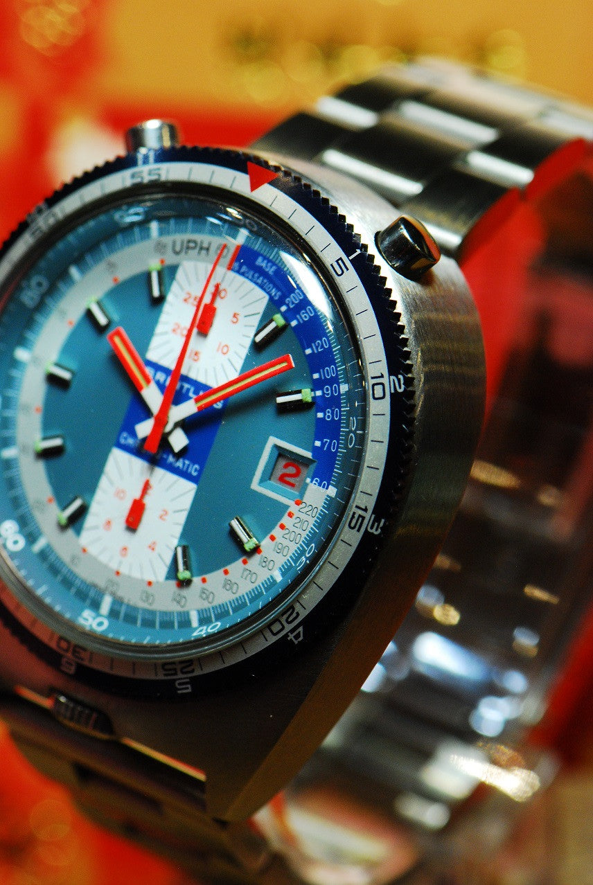 [SOLD] BREITLING PULT PUPITRE BULLHEAD CHRONOGRAPH AUTOMATIC (Mint)