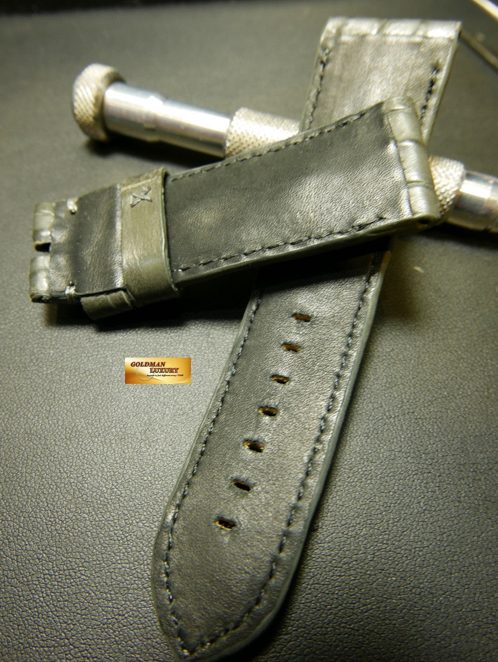 PANERAI HORNBACK ALLIGATOR STRAP GREY