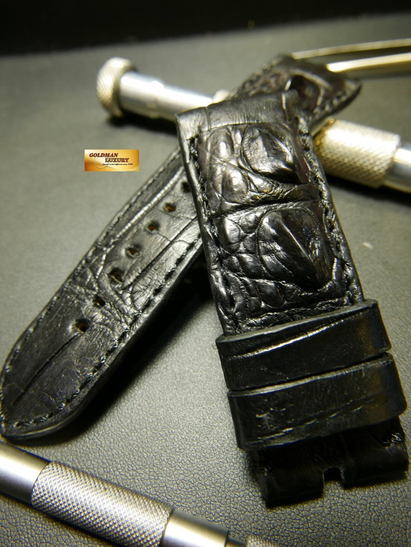 PANERAI HORNBACK ALLIGATOR STRAP BLACK
