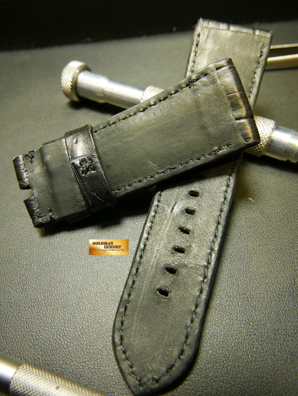 PANERAI HORNBACK ALLIGATOR STRAP BLACK