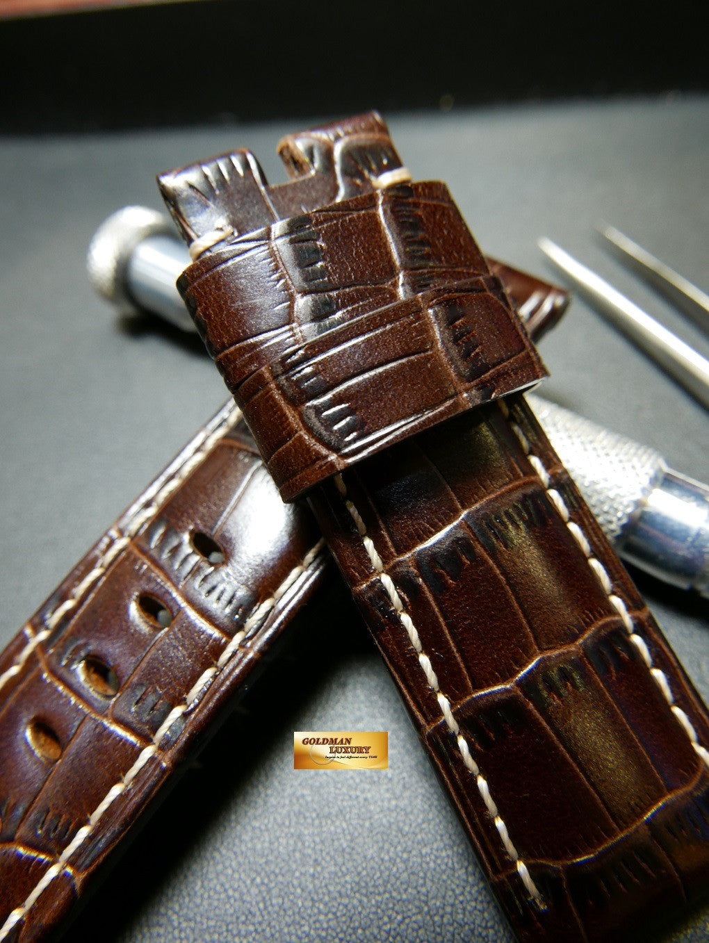 PANERAI STRAP DARK BROWN